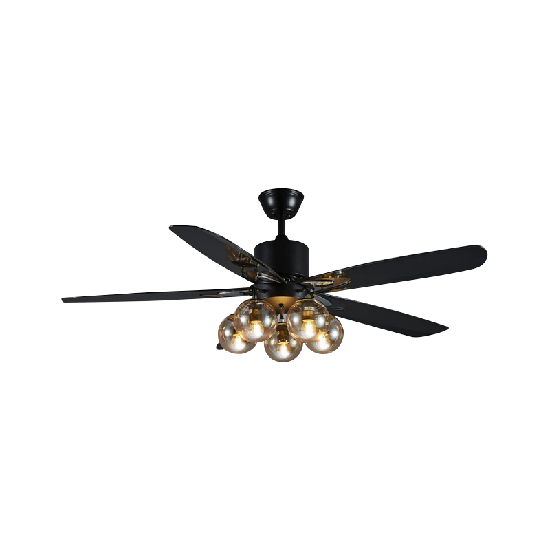 Großer ABS-Deckenventilator mit Flügeln und Licht