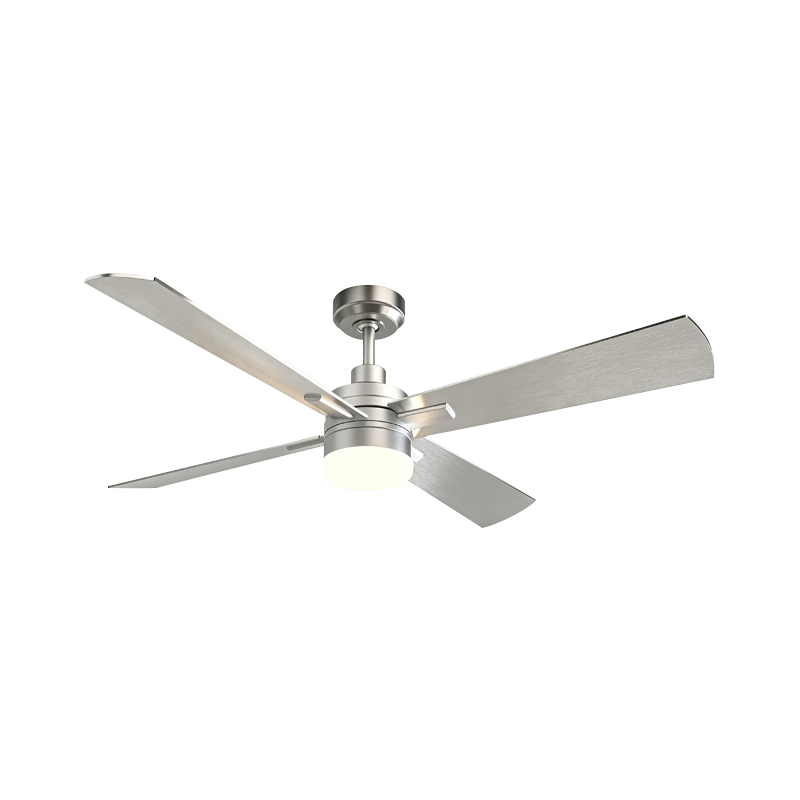 Deckenventilator mit Sperrholzflügeln und Licht Deckenventilator mit Sperrholzflügeln und Licht