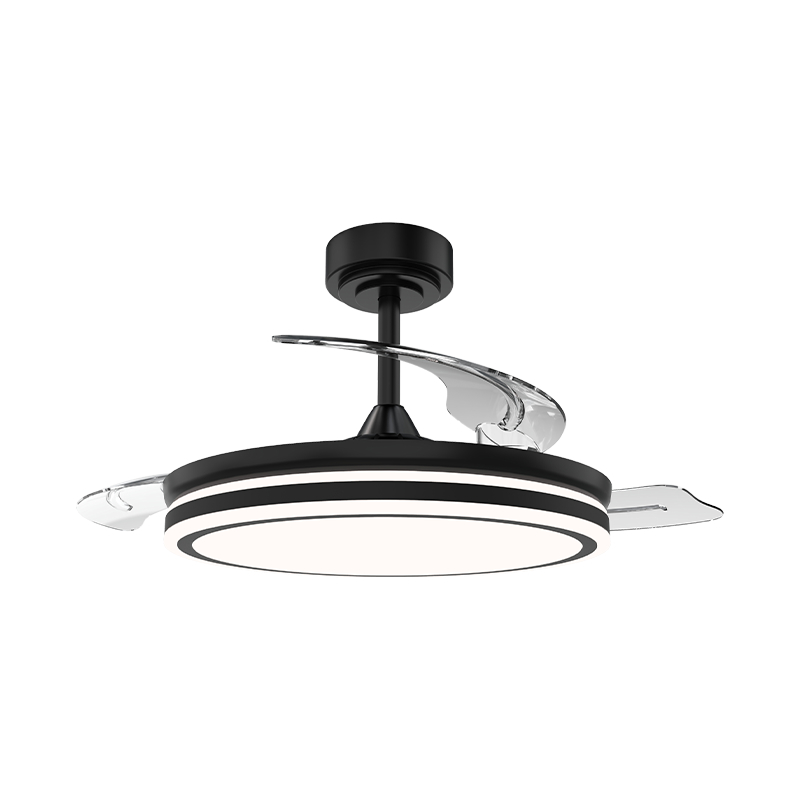 Leiser einziehbarer Deckenventilator mit unsichtbaren Flügeln Leiser einziehbarer Deckenventilator mit unsichtbaren Flügeln