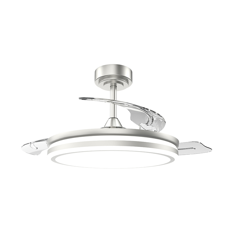 Leiser einziehbarer Deckenventilator mit unsichtbaren Flügeln Leiser einziehbarer Deckenventilator mit unsichtbaren Flügeln