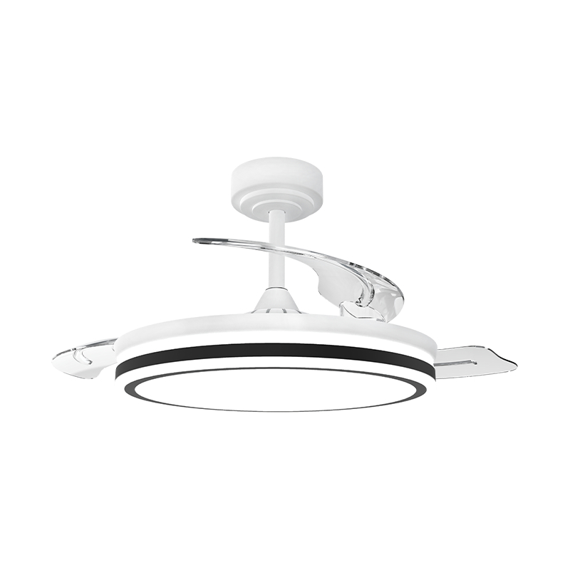 Leiser einziehbarer Deckenventilator mit unsichtbaren Flügeln Leiser einziehbarer Deckenventilator mit unsichtbaren Flügeln