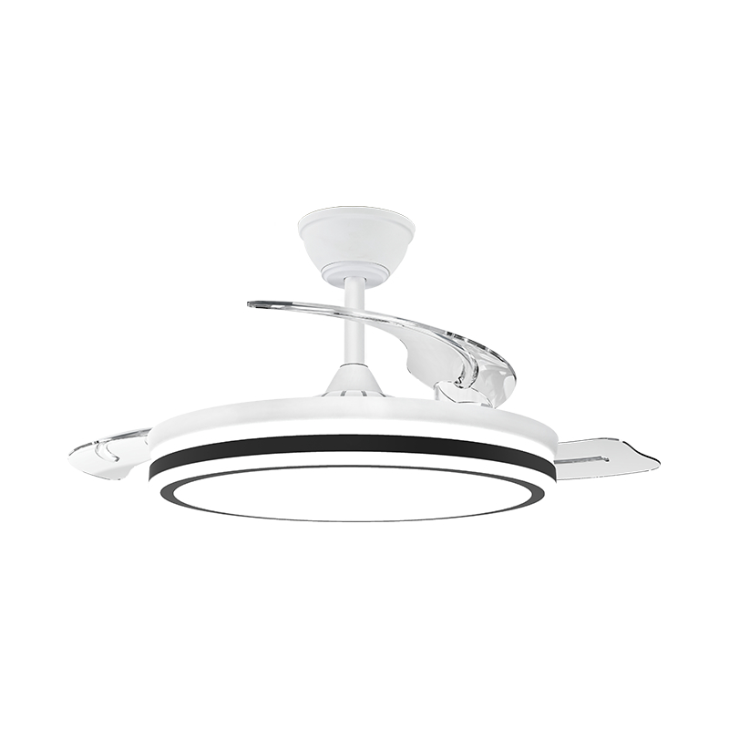 Leiser einziehbarer Deckenventilator mit unsichtbaren Flügeln Leiser einziehbarer Deckenventilator mit unsichtbaren Flügeln