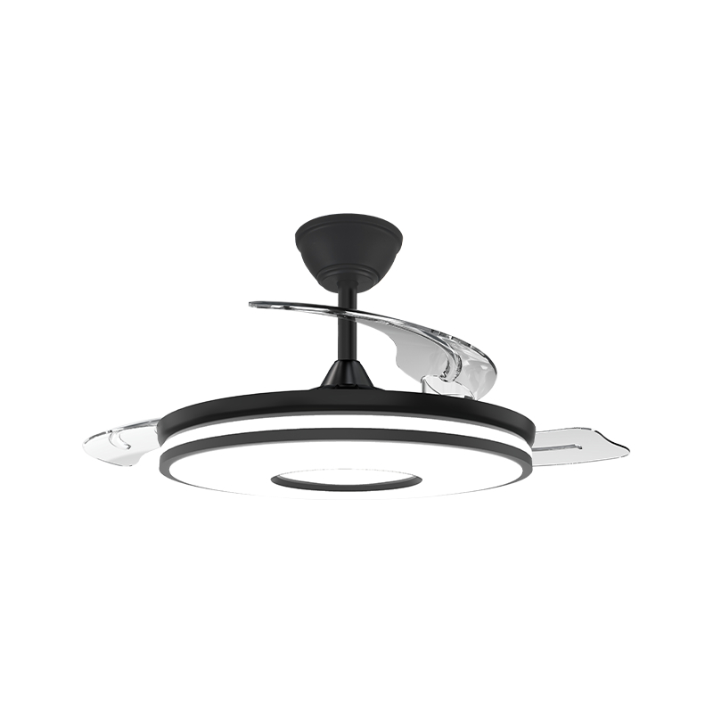 Leiser einziehbarer Deckenventilator mit unsichtbaren Flügeln Leiser einziehbarer Deckenventilator mit unsichtbaren Flügeln