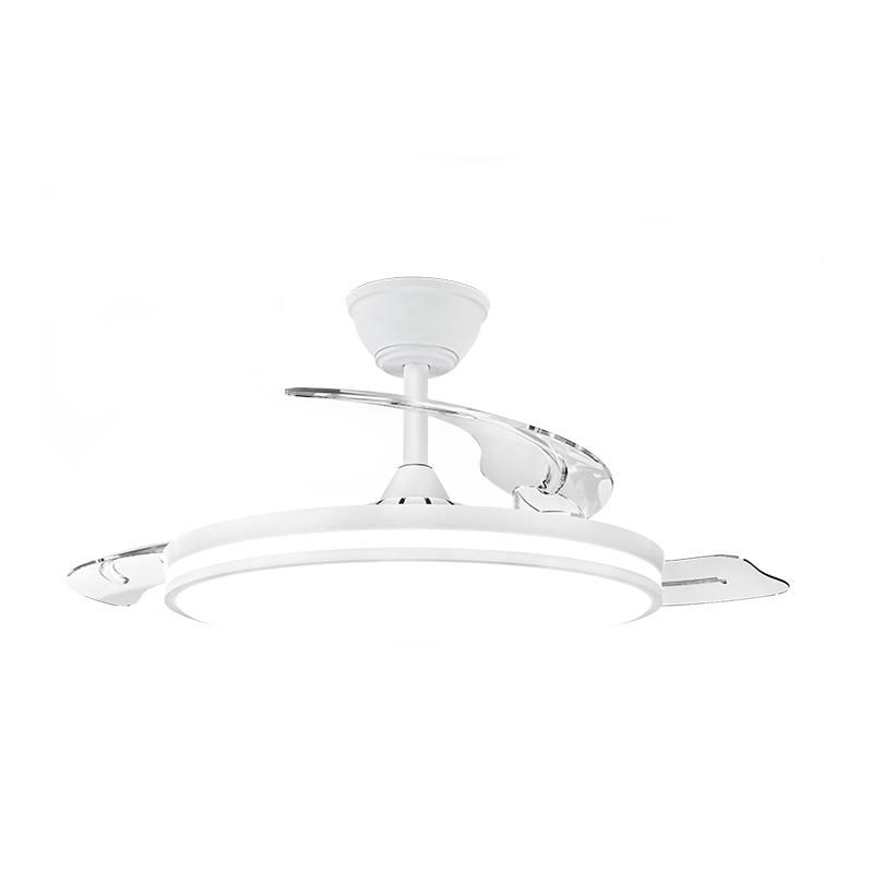Leiser einziehbarer Deckenventilator mit unsichtbaren Flügeln Leiser einziehbarer Deckenventilator mit unsichtbaren Flügeln