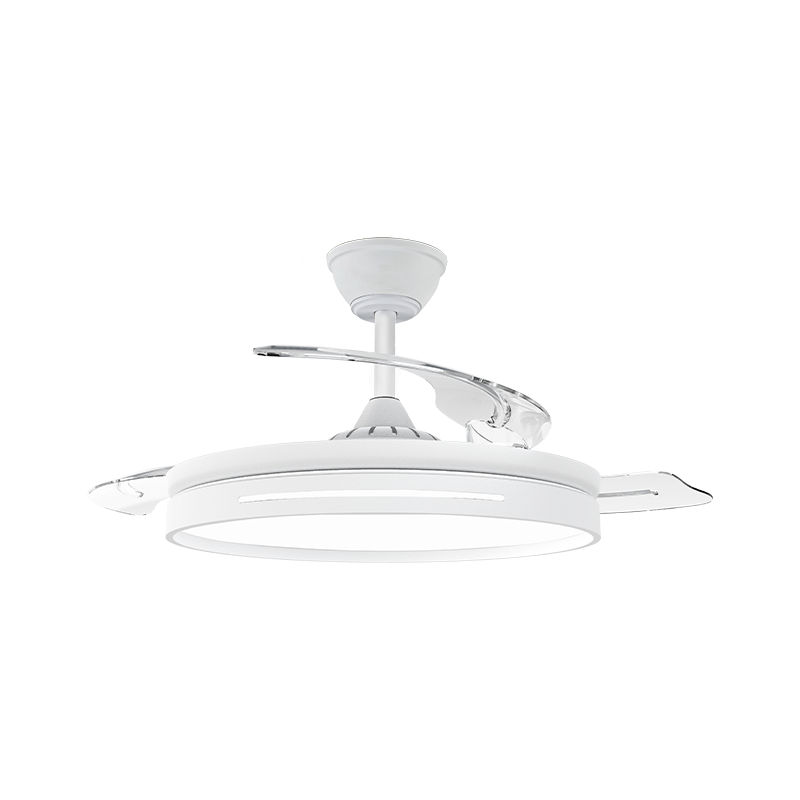 Leiser einziehbarer Deckenventilator mit unsichtbaren Flügeln Leiser einziehbarer Deckenventilator mit unsichtbaren Flügeln