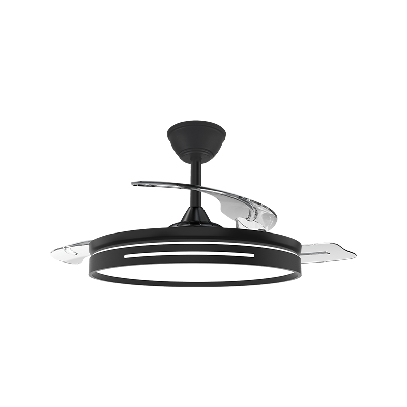 Leiser einziehbarer Deckenventilator mit unsichtbaren Flügeln Leiser einziehbarer Deckenventilator mit unsichtbaren Flügeln