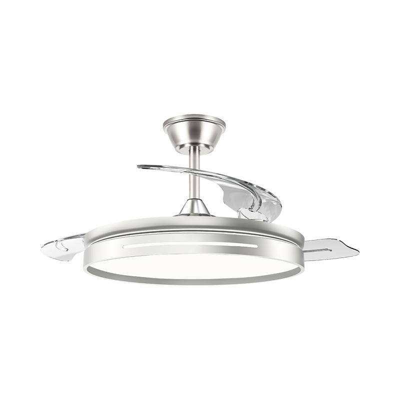 Leiser einziehbarer Deckenventilator mit unsichtbaren Flügeln Leiser einziehbarer Deckenventilator mit unsichtbaren Flügeln