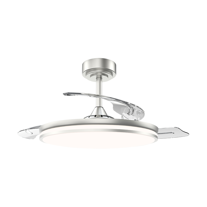 Leiser einziehbarer Deckenventilator mit unsichtbaren Flügeln Leiser einziehbarer Deckenventilator mit unsichtbaren Flügeln