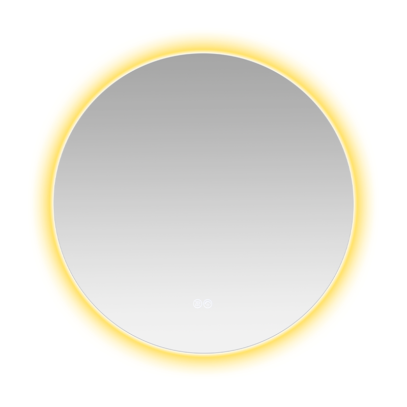 LED-Badezimmerspiegel mit intelligenter Dimmung, Antibeschlag und Hintergrundbeleuchtung