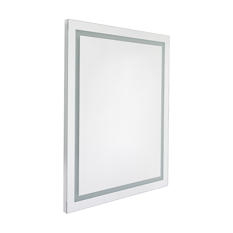 LED Smart Dimmbarer Badezimmerspiegel mit Hintergrundbeleuchtung LED Smart Dimmbarer Badezimmerspiegel mit Hintergrundbeleuchtung